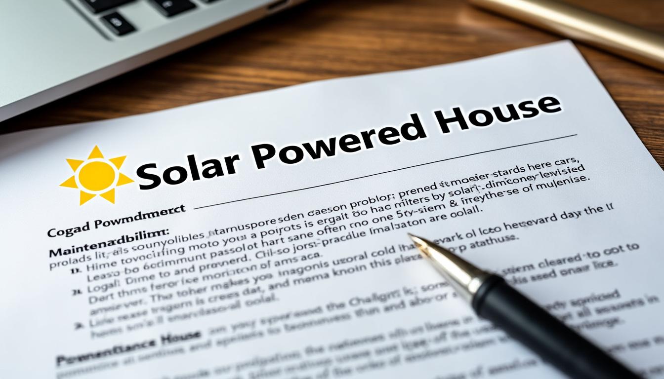 découvrez les avantages de la location de maisons équipées en panneaux solaires : économie d'énergie, réduction de votre empreinte carbone et confort moderne. explorez pourquoi faire ce choix est judicieux pour un avenir durable.