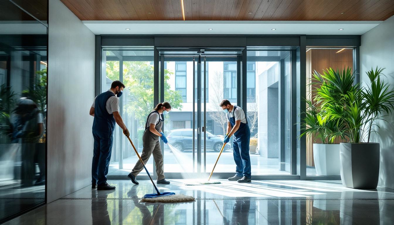 découvrez les meilleures entreprises de nettoyage d'immeubles et profitez de leurs offres incontournables pour un entretien impeccable de vos bâtiments.