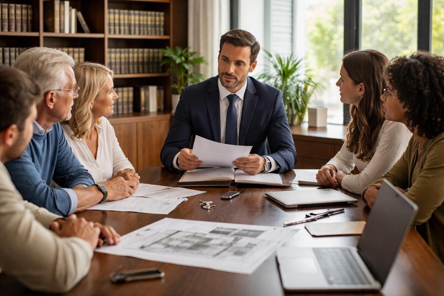 Le rôle du notaire dans le cadre d&rsquo;un mandat de vente de plusieurs héritiers