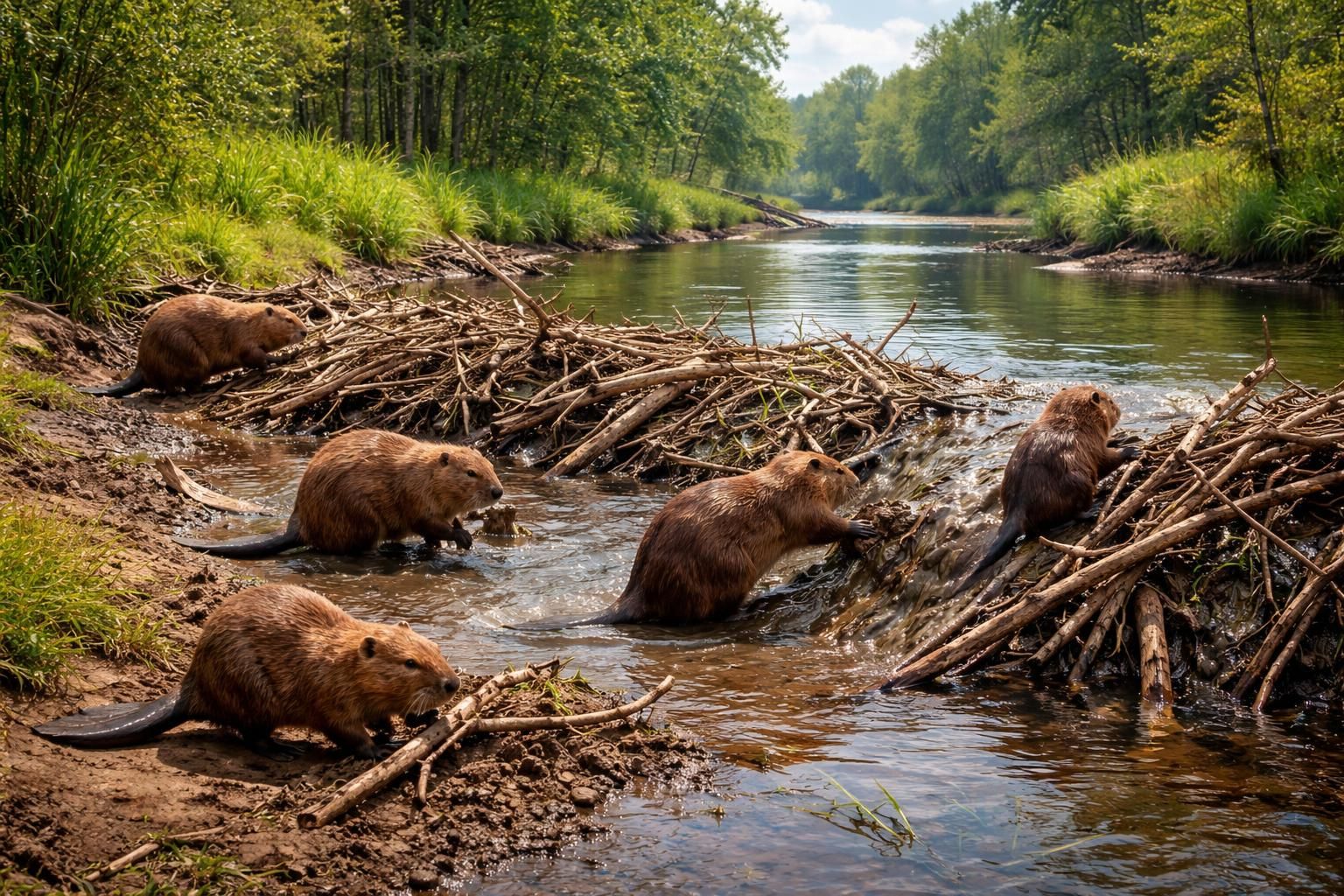 découvrez comment les castors jouent un rôle essentiel dans la prévention de l'érosion en modifiant les cours d'eau et en protégeant les écosystèmes naturels.