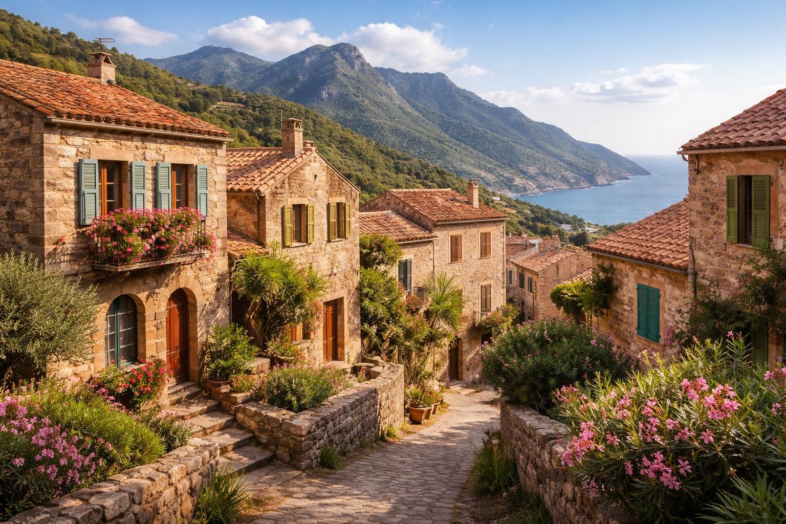 découvrez les diverses facettes de la maison corse traditionnelle en explorant les villages typiques de l'île, entre artisanat, architecture authentique et patrimoine culturel unique.