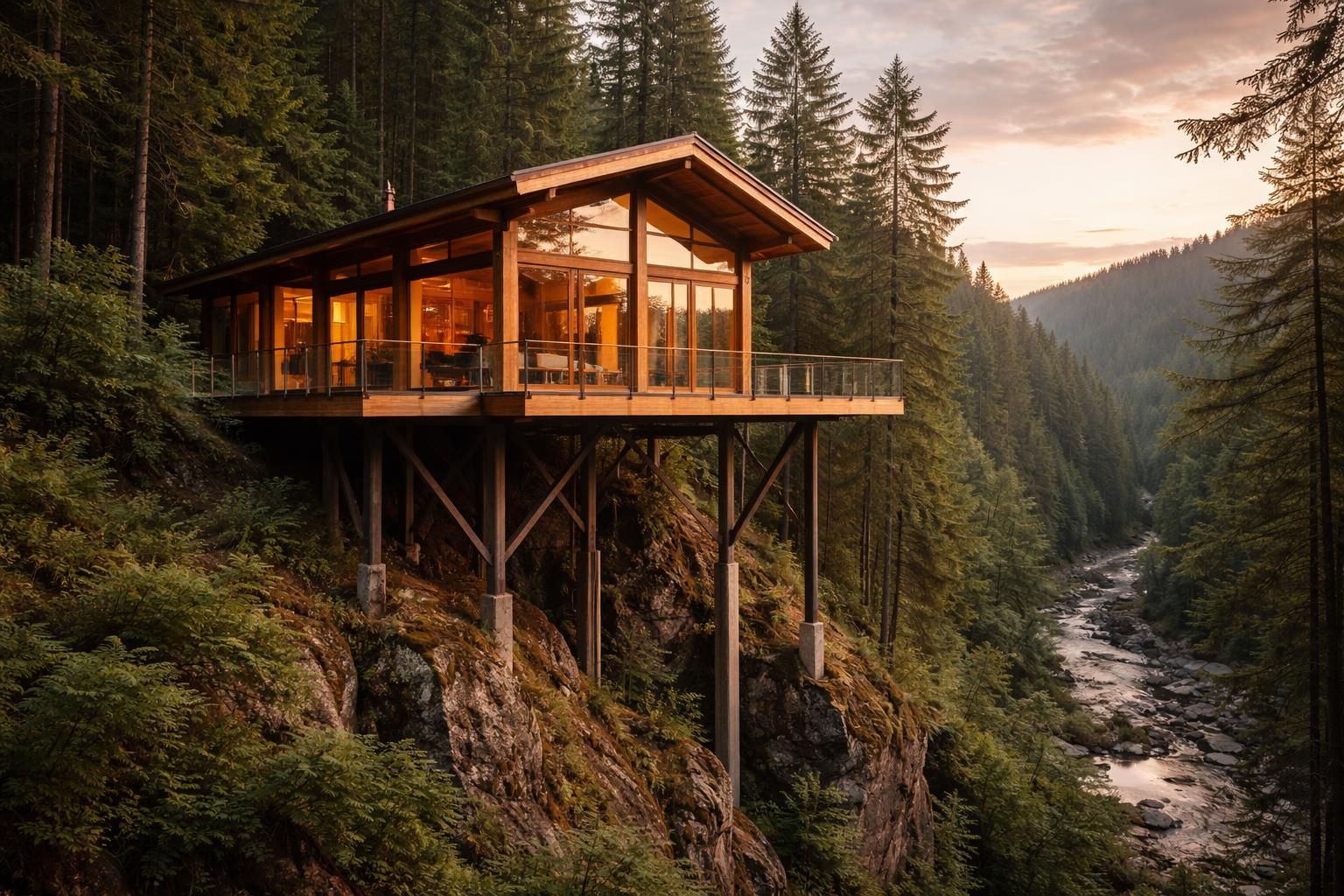 découvrez comment entreprendre la construction d'un chalet sur pilotis idéal pour les terrains non constructibles, alliant innovation et respect de l'environnement.