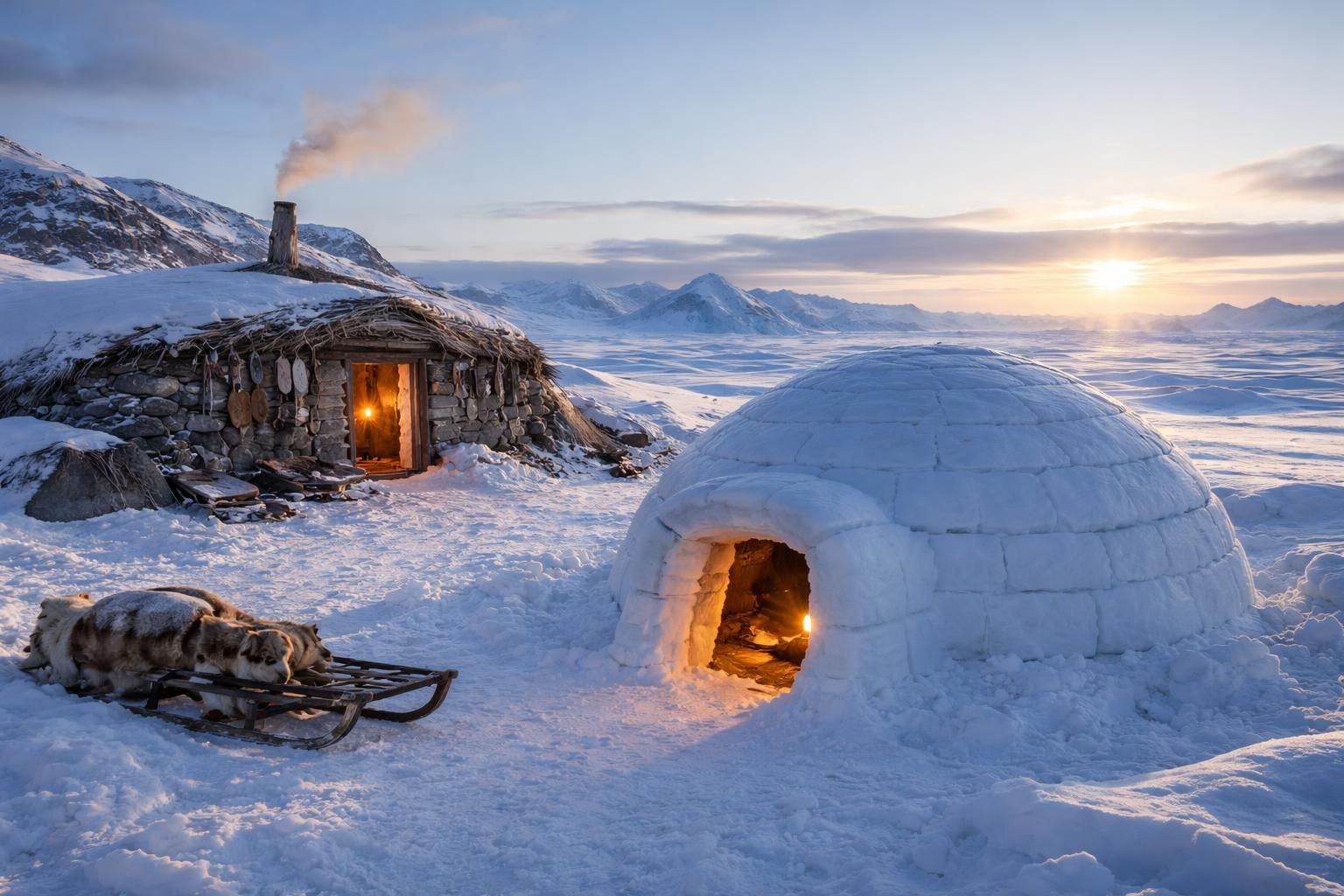 découvrez comment le climat rigoureux du grand nord influence la conception des habitations traditionnelles des inuits, alliant adaptabilité et ressources naturelles pour assurer confort et survie.