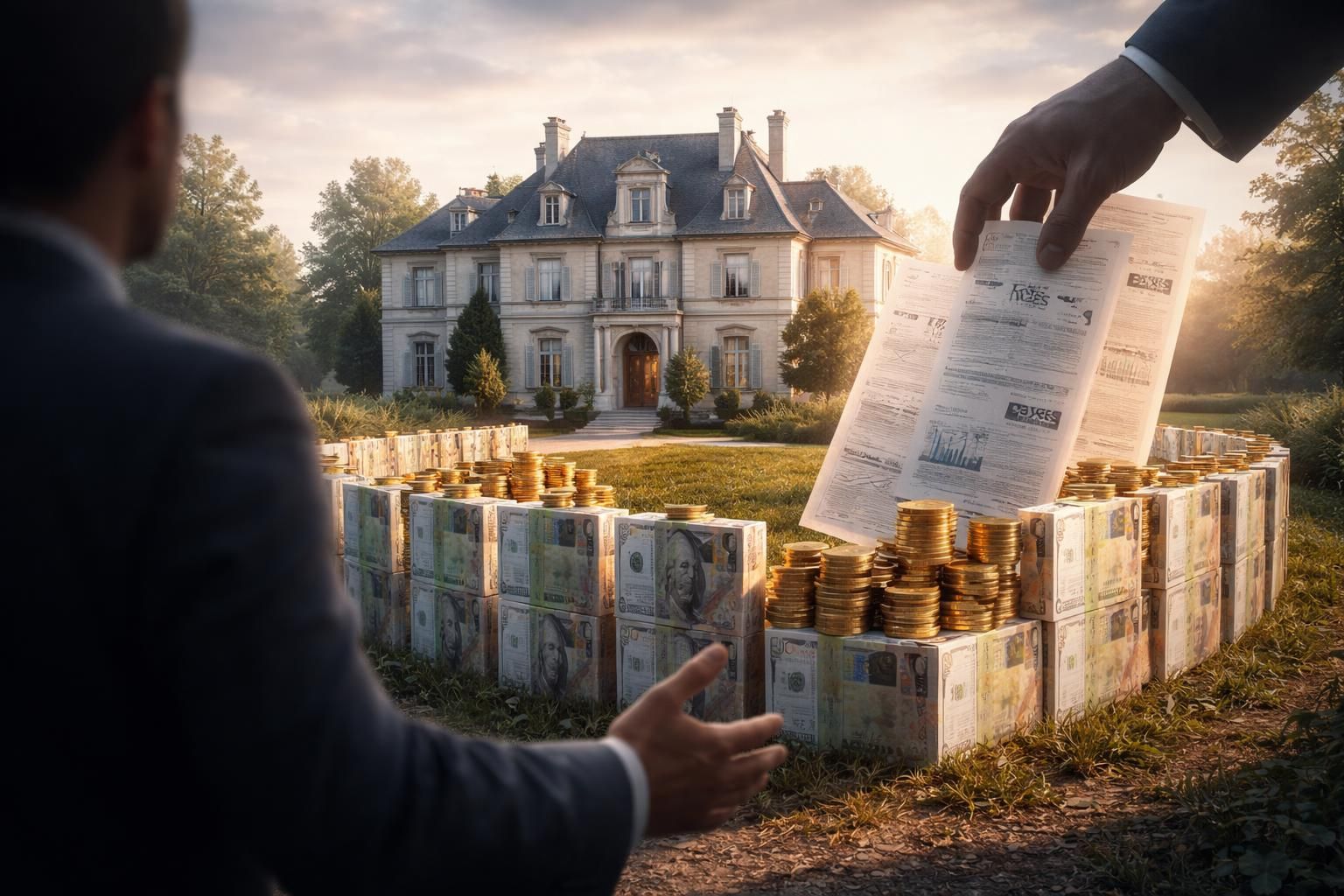 Combien prend l&rsquo;État sur un héritage immobilier direct ou indirect ?