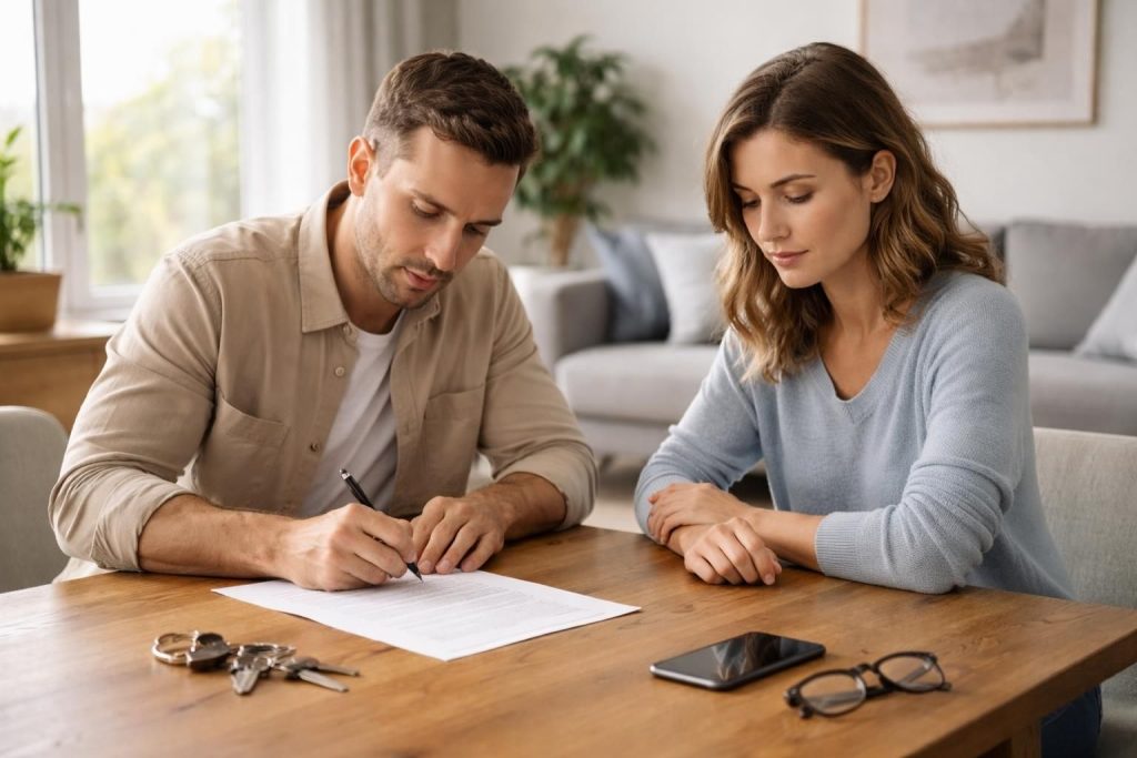 Bail signé à deux : quelles conséquences en cas de séparation ?